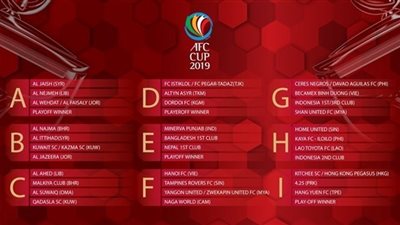 مجموعات متوازنة في كأس الاتحاد الآسيوي