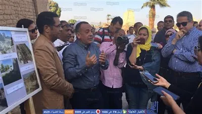 وزيري: تجديد معبد أبت وفقًا لتوجهيات الرئيس باعتبار 2018 عام ذوي الاحتياجات الخاصة (صور)