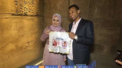 عروسان من معبد الأقصر: 