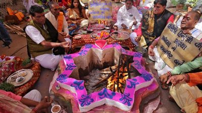 الهند: تعزيز الإجراءات الأمنية قبيل مظاهرات أمام موقع دينى متنازع عليه