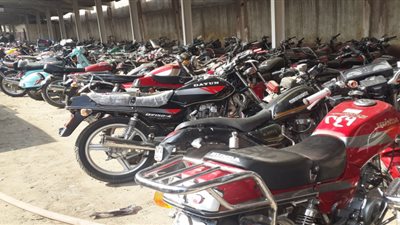 رصد 920 مخالفة متنوعة لدراجات بخارية على مستوى الجمهورية