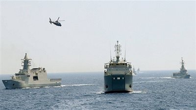 مصر واليونان وقبرص ينفذون التدريب البحري الجوي المشترك 