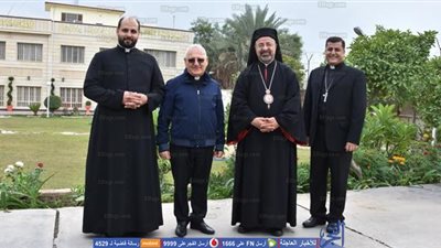 الأنبا إبراهيم اسحق يصل بغداد للمشاركة في اجتماع البطاركة الكاثوليك