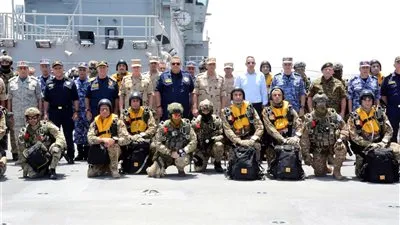 مصر واليونان وقبرص ينفذون التدريب البحرى الجوى المشترك 