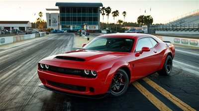 دودج تشالنجر SRT ديمون تحترق كلياً بشكل مفاجئ (فيديو)