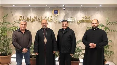 الأنبا إبراهيم اسحق يقوم ببعض الزيارات بغداد (صور)