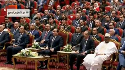 السيسي: المصريون واثقون في قدرتهم على استكمال بناء الإنسانية