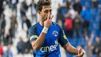 قاسم باشا يهزم مطلية سبور وتريزيجيه يهدر ركلة جزاء 