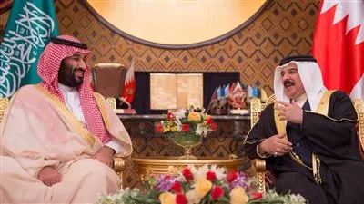 الوئام- السعودية| ولي العهد محمد بن سلمان يعقد جلسة مباحثات مع ملك البحرين