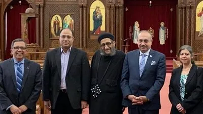 سفير مصر في كندا يلتقي رموز الجالية المصرية في تورونتو