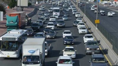 كثافات مرورية بمحور الشهيد بسبب تعطل سيارة