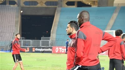 فقرة مراقبة فردية للاعبي الأهلي في مران اليوم