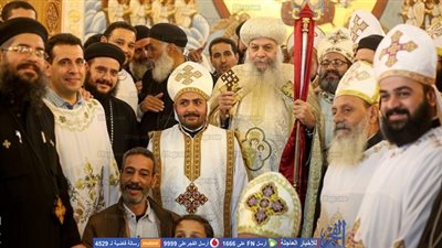 ترقية وسيامة شمامسة بايبارشية مغاغة (صور)