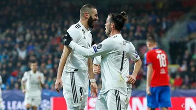 بنزيما وبيل ثنائي متألق في التشامبيونزليج