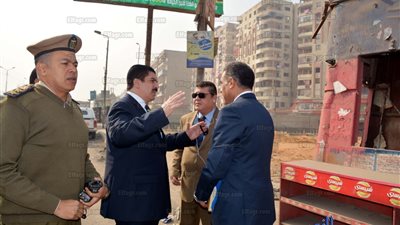 جولة مفاجئة لمحافظ القليوبية بمنطقة مسطرد (فيديو وصور)