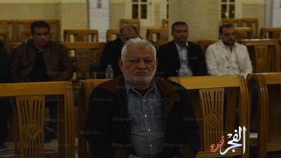 سامح الصريطي في عزاء عادل أمين (صور)