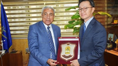 ننشر تفاصيل لقاء محافظ أسوان بسفير كوريا الجنوبية (فيديو وصور)