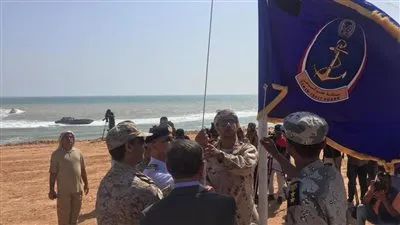 التحالف العربي يسلم تأمين الموانئ بحضرموت لخفر السواحل اليمنية