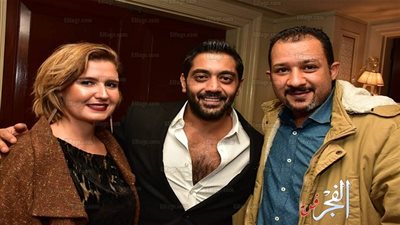 أول ظهور لـ أحمد فلوكس وهنا شيحة في مناسبة خاصة بعد زواجهما