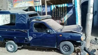 إصابة نقيب شرطة في حادث تصادم أثناء تفقده الحالة الأمنية بالقليوبية 