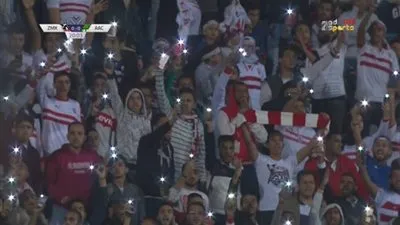 جماهير الزمالك تحيى ذكرى شهداء الدفاع الجوي (فيديو)