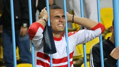 حفلة أهلاوية على الزمالك بعد الخروج من البطولة العربية (صور)