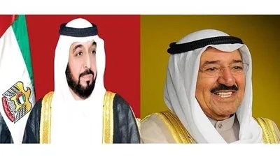 أمير الكويت يهنئ رئيس الإمارات باليوم الوطني 47