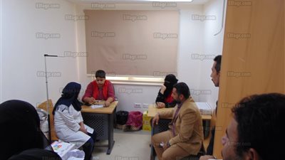 توافد المواطنين على حملة 100 مليون صحة في برج البرلس (صور)