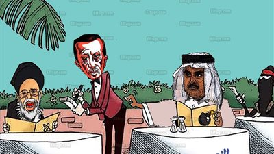 مخططات التحالف الثلاثي (كاريكاتير)