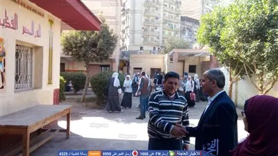 وكيل تعليم الفيوم يتابع مدارس التعليم الفني ومتابعة حملة 100 مليون صحة (صور)