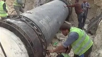 مواطنو سنورس يقدمون بلاغا للرقابة الإدارية عن خزان مياه بيهمو (صور)