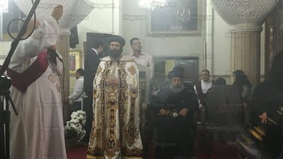 استقبال الأنبا هرمينا أسقفا عاما لكنائس شرق الإسكندرية (صور)