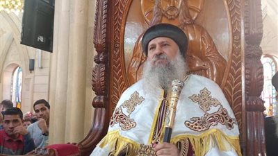 مطرانية كفر الشيخ تحتفل بتجليس الأنبا ماركوس أسقفا لها