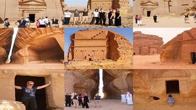 صدي - السعودية| زوجة مواطن فنلندية الجنسية تروج لآثار المملكة