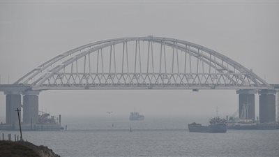 اصطدام سفينتين في مضيق كيرتش