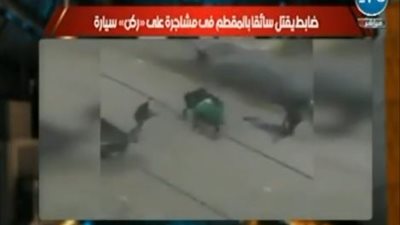 لحظة مقتل سائق على يد ضابط بالمقطم.. والغيطي: 