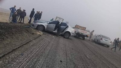 عاجل.. مصرع 4 وإصابة 26 في حادث مروع بالصحراوي الشرقي ببني سويف