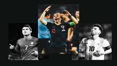 هل انتهي عصر ميسي ورونالدو بعد حصول مودريتش على الكرة الذهبية ؟