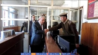 مدير أمن كفر الشيخ يتفقد إدارة النجدة ويلتقي العاملين بها (صور)