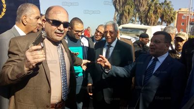 شاروبيم يطلق إشارة البدء لماراثون جامعة المنصورة ومستشفى 57357 لسرطان الأطفال (صور)