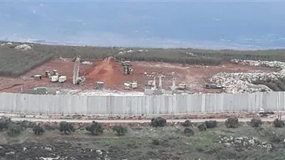 إسرائيل تواصل الحفر مقابل كفر كلا جنوبي لبنان