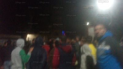 مفاوضات بين الأمن وأهالي كفر حميدو لفتح طريق عزبة البرج بدمياط 