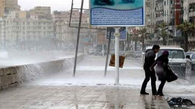 أبرزها انهيار عقار بالإسكندرية.. خسائر الطقس السيء في المحافظات