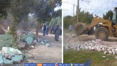 الداخلية: تنفيذ  5328 قرار إزالة خلال 24 ساعة (صور) 