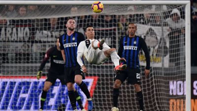 يوفنتوس ينتصر في ديربي إيطاليا على إنتر ميلان