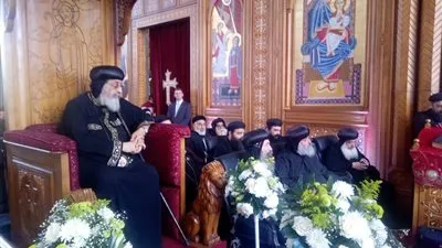 إيبارشية حلوان والمعصرة تحتفل بمناسبة تدشين كاتدرائية دير الأنبا برسوم