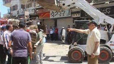 تفاصيل حملة الإزالات المكبرة في كفرالشيخ 