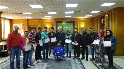 منتخب جامعة المنيا 