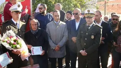 موكب في الشبيكة من ولاية القيروان إحياء لذكرى استشهاد الملازم أنيس الجلاصي