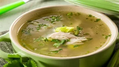 طريقة عمل شوربة لسان العصفور بدون دسم